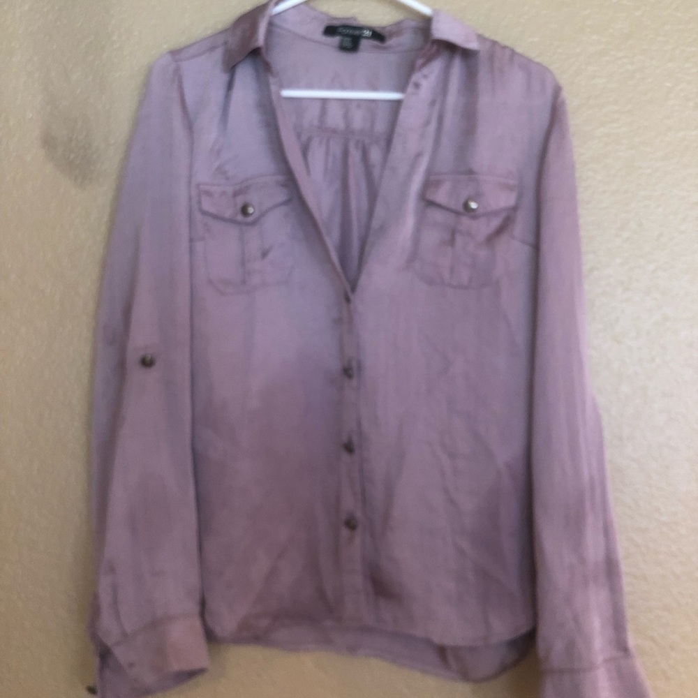 Silky lilac blouse